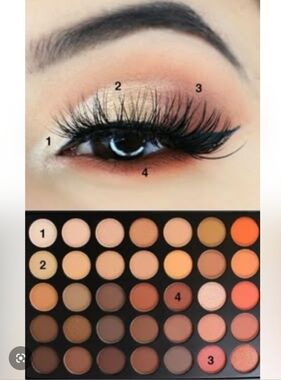 MORPHE -350 Nature Glow Eyeshadow Palette